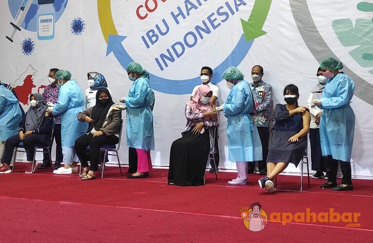 Ribuan Ibu Hamil di Balikpapan Divaksin Moderna