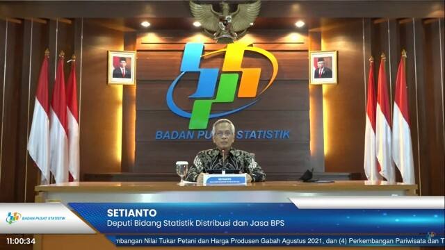 BPS Catat Inflasi 0,03% Per Agustus 2021