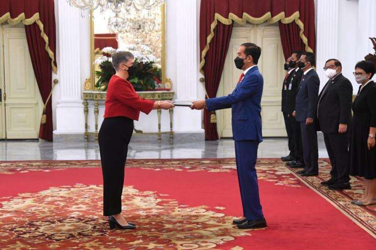 Temui Jokowi, Dubes Australia Harap Dapat Bekerja Sama