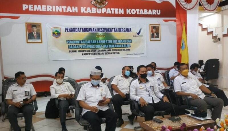 Pemkab Kotabaru Bersama BPOM Kalsel Sepakati Pengawasan Obat dan Makanan