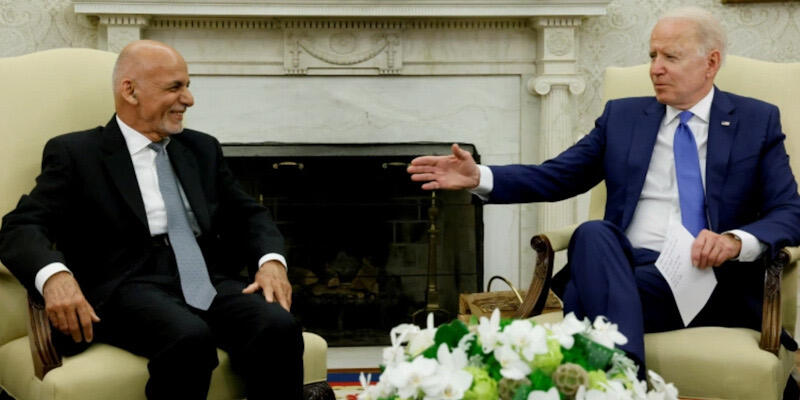 Percakapan Telepon Terakhir Joe Biden dan Ashraf Ghani Tidak Menduga Taiban Akan Duduki Kabul