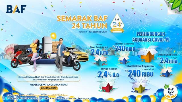 HUT BAF: Beragam Program Menarik Diberikan Selama Bulan September