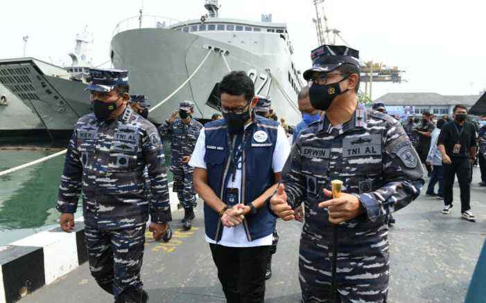 Ada Apa Sampai Menteri Sandiaga Uno Memuji TNI AL