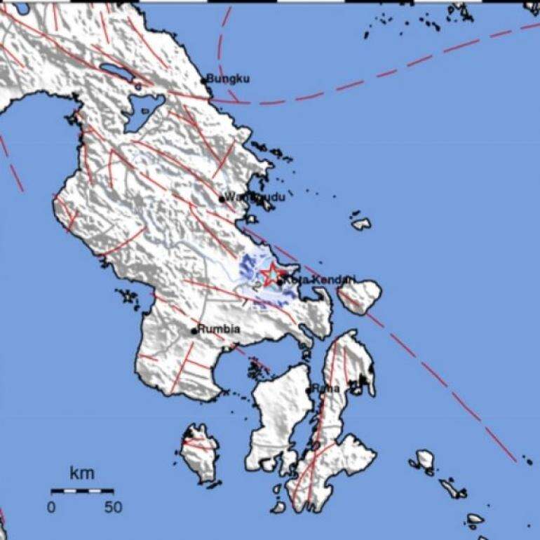 Gempa M 3,6 Guncang Kendari, Tak Berpontensi Tsunami
