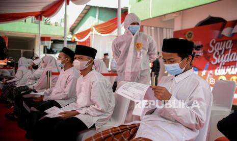 Vaksinasi Pelajar di Kota Tangerang Terealisasi 30 Persen