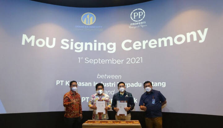 PP Properti Bakal Garap Pengembangan Kawasan Industri Terpadu Batang.