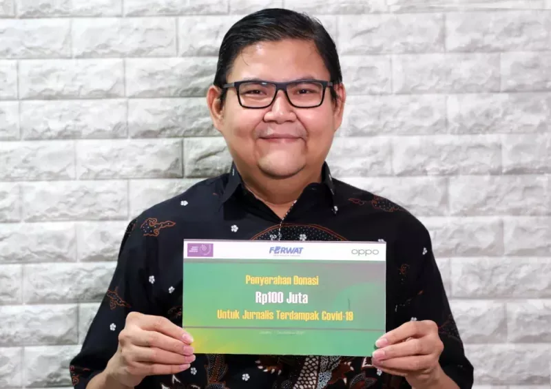 OPPO Indonesia Bersama FORWAT dan AJI Salurkan Donasi untuk Jurnalis Terdampak COVID-19
