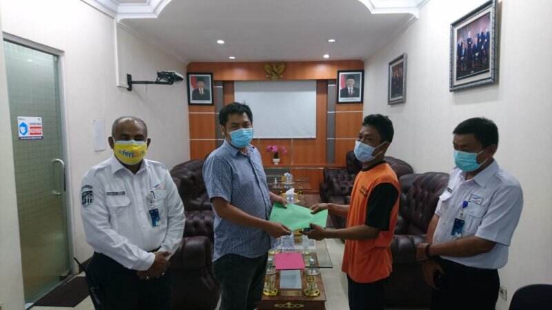 PT Hydropower Technology Santuni Korban Kecelakaan Kerja di Pelabuhan Merak