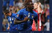 Hasil Italia vs Lithuania: Moise Kean Cetak Dua Gol, Gli Azzurri Gilas Tim Tamu
