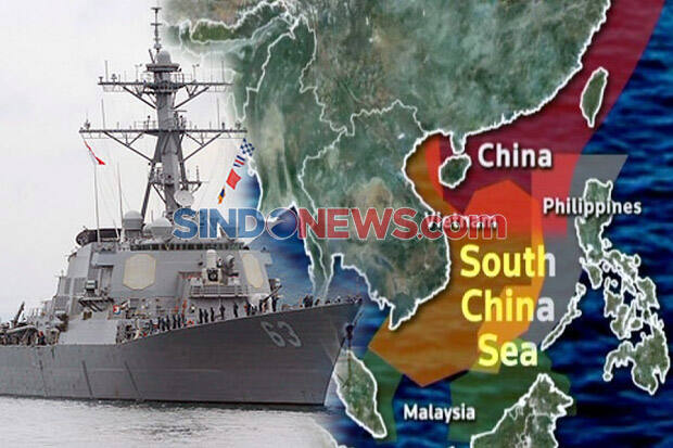 China Sahkan UU Maritim Baru, AS Kirim Kapal Perusak ke Laut China Selatan