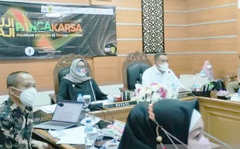 Pemkab Bogor Fokus Pemulihan Ekonomi