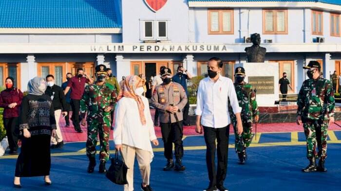 Presiden Jokowi Sudah Terbang ke Makassar, Lanjut ke Wajo dengan Helikopter