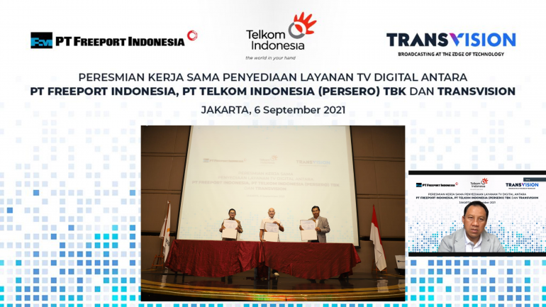 Telkom Sediakan Layanan TV Digital Di Freeport