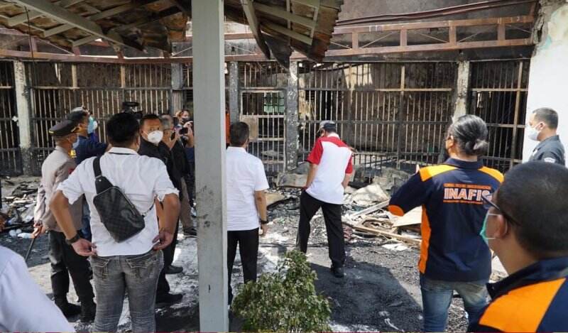 Polda Metro Duga Titik Api Lapas Kelas I Tangerang Ada di Plafon