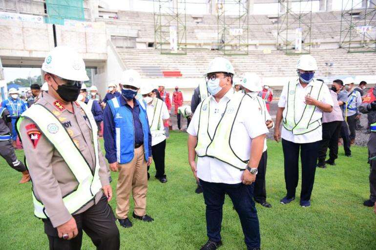 PT PP Tancap Gas Bangun Stadion Dan RSUD Banten