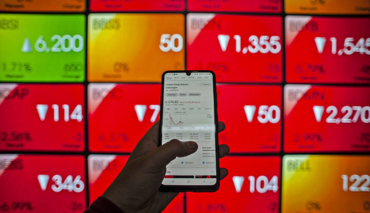 IHSG Start di Zona Merah pada Pembukaan Sesi Pertama