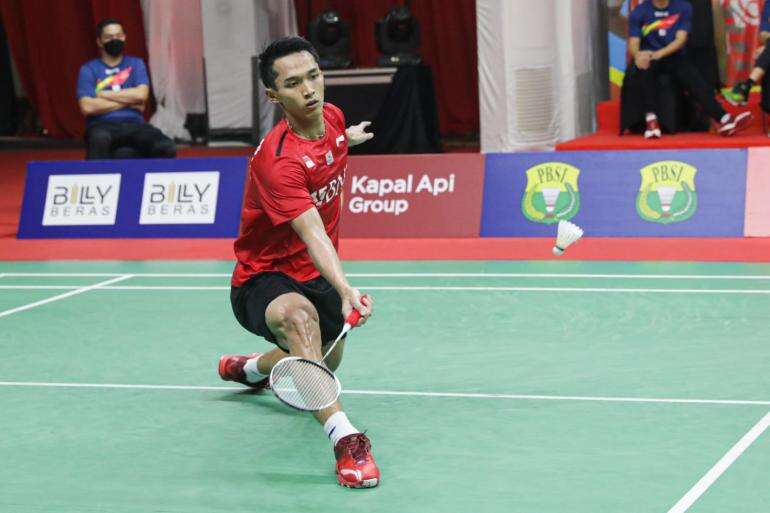 Jelang Piala Sudirman Simulasi Beregu PBSI, Jonatan Dan Putri Menangkan Tim Harimau Atas Banteng