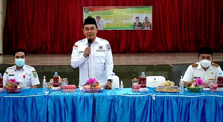 Wujudkan Peserta Didik Cerdas, Zairullah Sosialisasikan Visi Misi Konteks Kependidikan