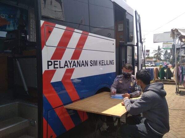 Warga Banten, Ini Lokasi Perpanjang SIM Keliling