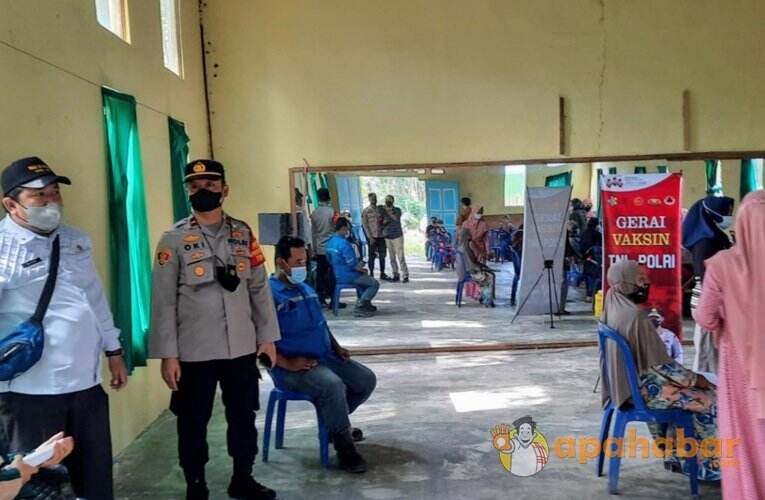 Jemput Bola, Vaksinasi Covid-19 Sungai Raya HSS Digelar Keliling Desa