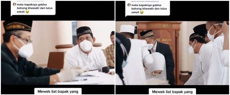 8 Tahun terpisah, sikap bapak saat anaknya menikah ini bikin terenyuh