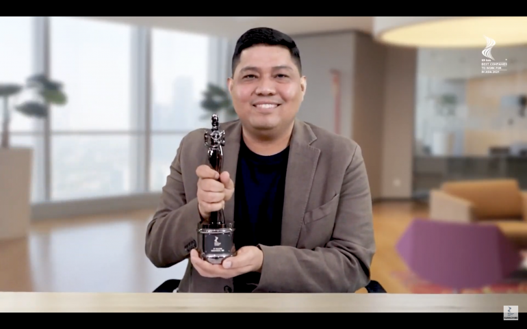 Lagi, Telkom Raih Penghargaan Best Company to Work For in Asia 2021