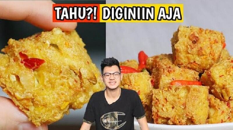 Resep Mudah Tahu Goreng Crispy ala Chef Jerry Andrean