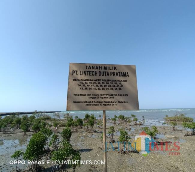 Syamsuddin Pertanyakan Terkait Kepemilikan Lahan PT. Lintech Duta Pratama di Sepanjang Pesisir Camplong