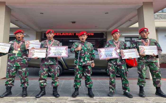 Ini Dia Para Prajurit Kopassus yang Jago Tembak