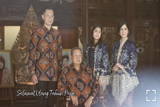SBY Ultah ke-72, AHY: Pepo Darimu Kami Semua Belajar untuk Optimis