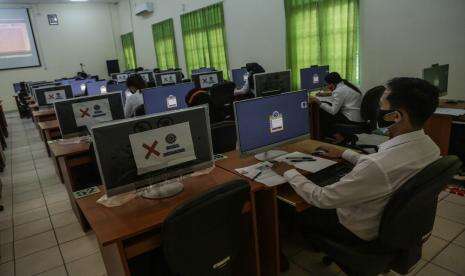 In Picture: Ujian SKD CPNS di Kalimantan Tengah