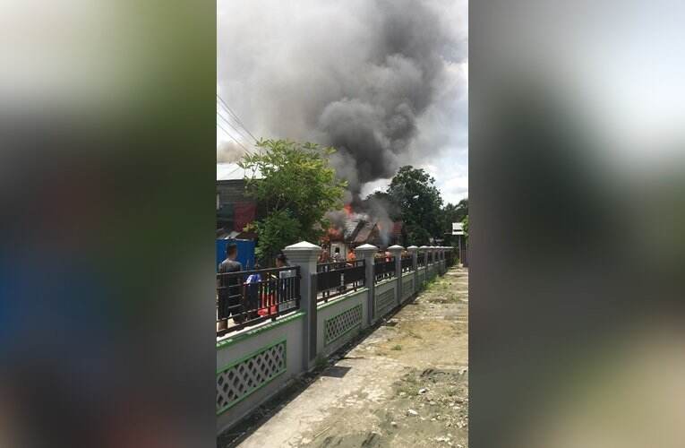Siang Bolong, Jago Merah Gegerkan Warga Yuka Banjarmasin