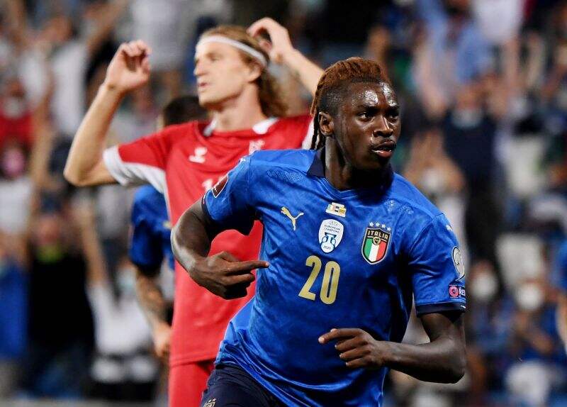 Moise Kean Cetak 2 Gol di Laga Italia vs Lithuania, Sanggup Gantikan Peran Cristiano Ronaldo di Juventus?