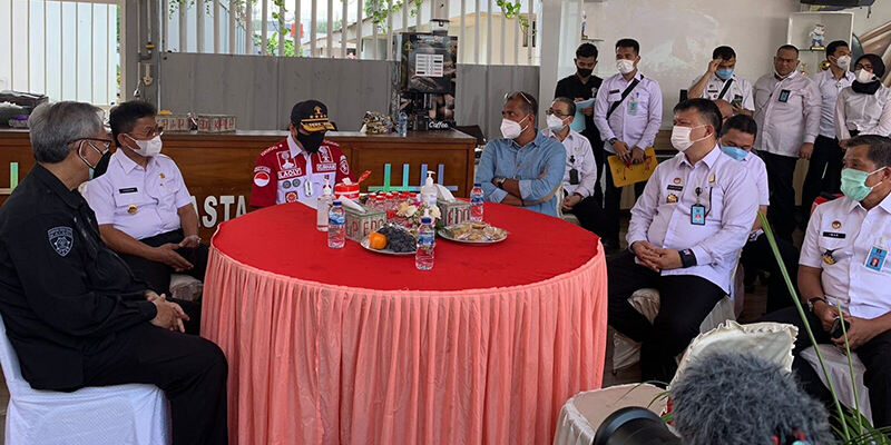 Monitor Langsung, Dirjen Pas Berkantor di Lapas Tangerang