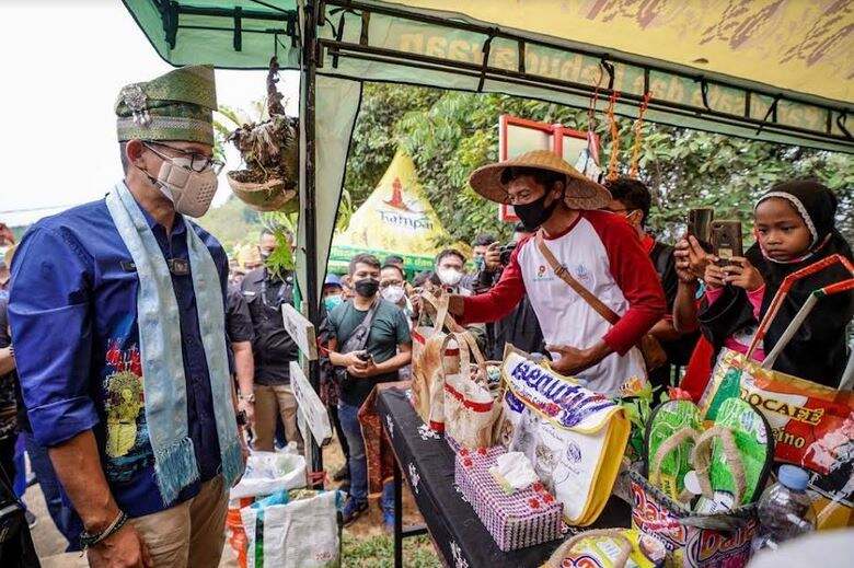 Sambangi Desa Wisata Koto Masjid, Sandiaga: Ikan Patin Harus