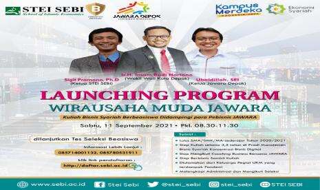 Pemkot Depok Dukung Program Wirausaha Muda STEI SEBI