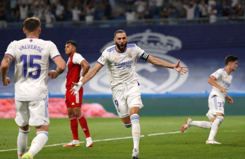 Hasil Real Madrid vs Celta Vigo di Pekan Keempat Liga Spanyol 2021-2022: Benzema Hattrick, Los Blancos Menang 5-2