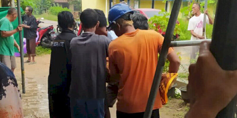 Diduga Terkejut oleh Suara Petir, Petani di Pringsewu Ditemukan Meninggal di Tengah Sawah