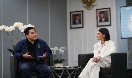 Erick Thohir-Agnez Mo Satu Panggung, Bicara Soal Perjuangan
