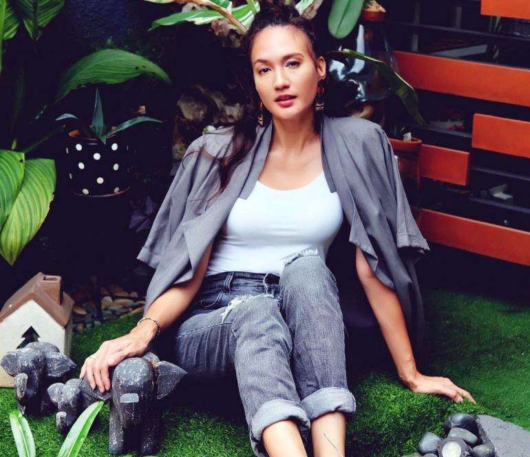 Nadine Chandrawinata, Dimas Calon Ayah