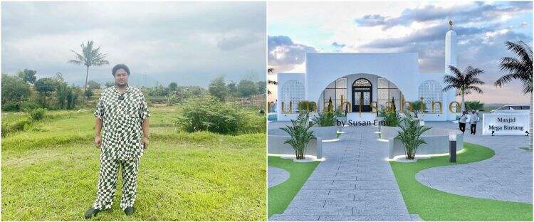 9 Potret desain masjid yang dibangun Ivan Gunawan, interiornya mewah