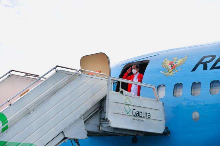Presiden Terbang Ke Jateng Tinjau Vaksin Hingga Pertemuan Rektor
