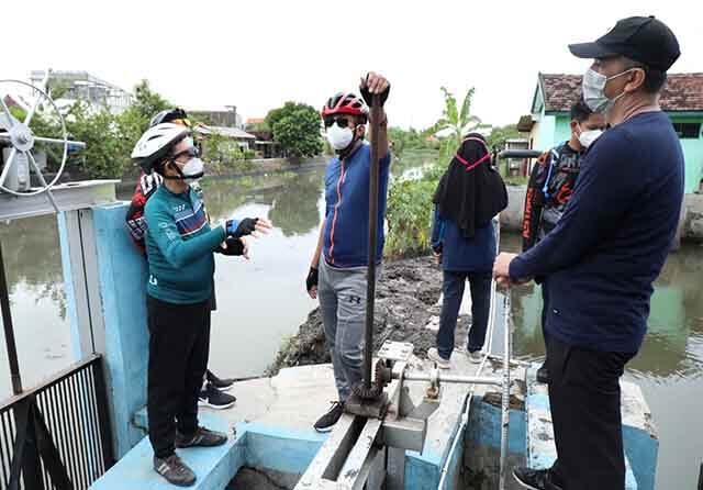 Hujan Mulai Datang, Bupati Berkeliling Cek Rumah Pompa