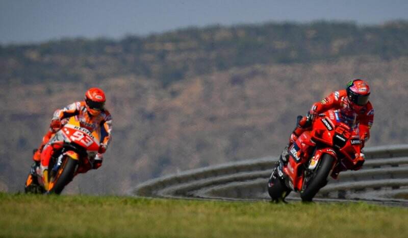 Kalahkan Marc Marquez dan Juara MotoGP Aragon 2021, Francesco Bagnaia: Kemenangan Ini untuk VR46