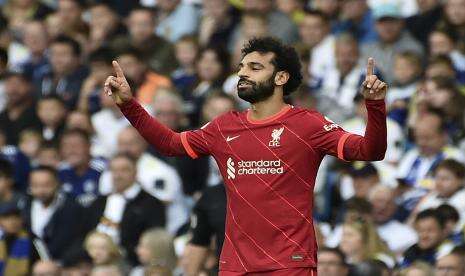In Picture: Liverpool Taklukan Leeds, Salah Cetak Rekor