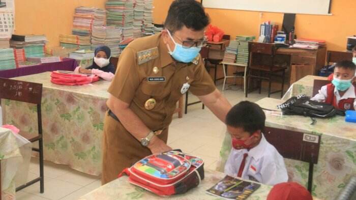 Wali Kota Palopo Pantau Pembelajaran Tatap Muka