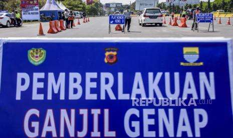 4.518 Kendaraan Diputar Balik Selama Ganjil Genap di Bandung