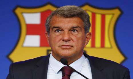 Joan Laporta Serang Balik Presiden La Liga