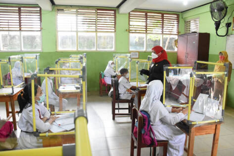 Pekan Depan Seluruh Sekolah di Bandarlampung PTM, Ini Syaratnya