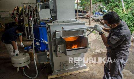 In Picture: UPI Kembangkang Prototip Mesin Pengolah Sampah